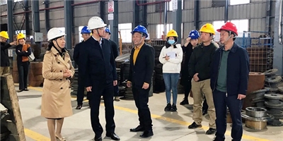 龍巖市新羅區(qū)直有關部門蒞臨福建育華重工調(diào)研